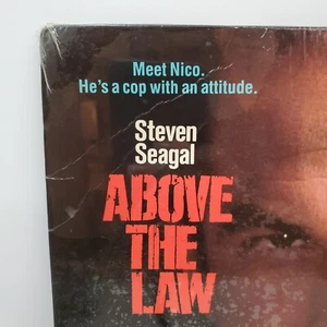Above the Law Laserdisc CIA Movie Steven Seagal 1988 WB 99 Minute Rated R Police - Bild 1 von 16