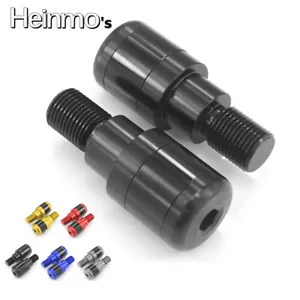 For YAMAHA MT-125 2014-2017 XJ6 2010-2013 Handlebar Grips Bar End Slider Plug - Picture 1 of 6