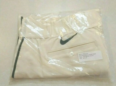 Michigan State Spartans Nike Game Pantalones NCAA 42x29 uniforme pantalones 42 x 29 NUEVO Foto 1 de 4