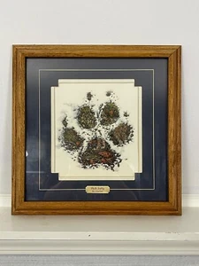 Bev Doolittle Walk Softly Print Framed Matted Bear Paw Print Dated 1/25/98 - Picture 1 of 4