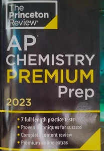 AP Chemistry Premium Prep, 2023 Princeton Review 7 Practice Tests Complete - Bild 1 von 5