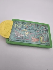 Selten Liz Down Under Magic Schulbus Spiel Labyrinth Spielzeug Ozean Labyrinth Spiel mit Ball - Bild 1 von 2