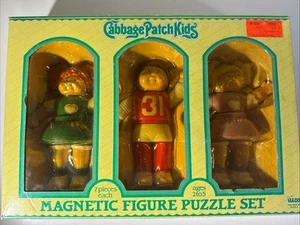 Cabbage Patch Kids 1983 Magnetic Figure Puzzle Set Illco Vintage Pre-School New - Picture 1 of 11