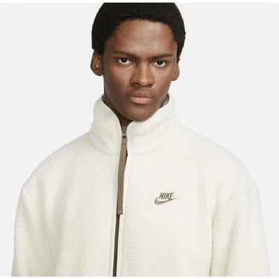 Nike Sportswear Sport Essential Fleece Sherpa Jacket DD5021-072 Men’s X-Large - Image 1 of 2