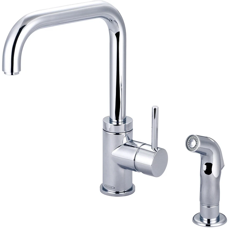 Pioneer Faucets 2MT182H Motegi 1.5 GPM 1 Hole Kitchen Faucet - Chrome - Image 1 of 1