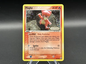 Magby - Holograma inverso - 58/92 Legend Maker - Juego de cartas coleccionables Pokémon - 2006 - Imagen 1 de 2