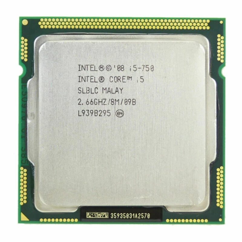 Intel Core i5-750 CPU Quad-Core 2.66GHz / 8MB LGA1156 SLBLC Processor - Image 1 of 1