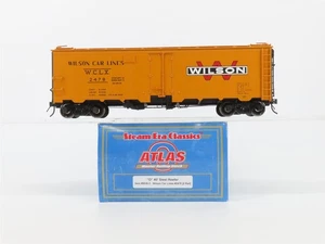 O Scale 2-Rail Atlas 9538-2 WCLX Wilson Car Lines 40' Steel Reefer Car #2478  - Picture 1 of 12