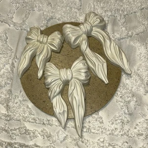 Vintage Home Interior Homeco weiße Bänder 3er Set - Bild 1 von 11