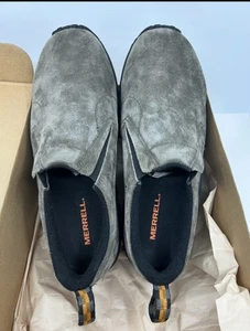 Merrell Jungle Moc Leather Men's Shoe Size 8.5 Brown NEW IN BOX - Picture 1 of 4