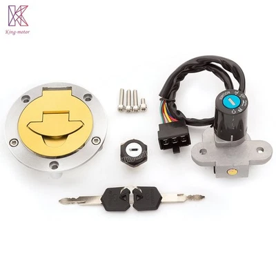 For Ducati Monster 750 900 2000-2002 Ignition Switch Fuel Gas Cap With Lock Keys Foto 1 de 4