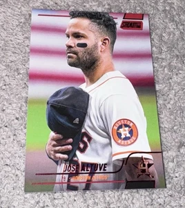 2022 Topps Stadium Club - Jose Altuve #160 Red Foil - Picture 1 of 2