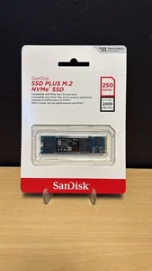 SanDisk SSD Plus M.2 NVMe SSD 250GB BRAND NEW! - Picture 1 of 2
