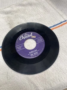 Gene Vincente 56 DOOWOP 45 Be-Bop-A-Lula Capitol Records Original VG- - Picture 1 of 2