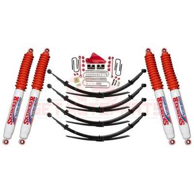 Amortiguadores de sistema de elevación de suspensión Skyjacker de 4" para Ford F-350 Super Duty 2000-2004 Foto 1 de 2