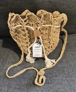 knitted henshin jute bags Cotton On - Picture 1 of 3