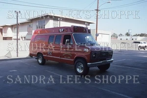 Feuerwehrapparat Dia 1994 City Of Hawthorne FD 1990 Ford Sanitäter R52 #10651 - Bild 1 von 1