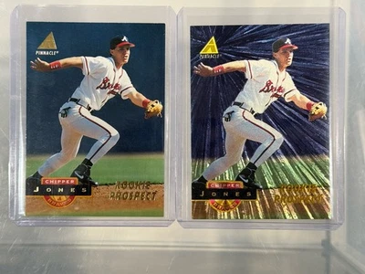1994 Pinnacle Chipper Jones #236 Museum Collection And Base Rookie Cards (2) - Image 1 of 2