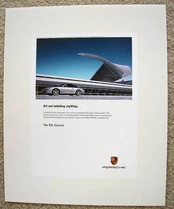 PORSCHE OFFICIAL 911 996 CARRERA OFFICIAL SHOWROOM POSTER 2003 b - Picture 1 of 1