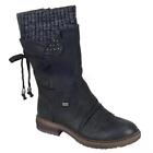 New Waterproof Ladies Snow Winter Boots Womens Warm Shoes Non-Slip Mid Calf Size