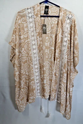 NEW Vince Swimsuit Cover Up Kimono Style One Size Light Weight Beach Casual - Image 1 of 4