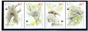 Fondo Mundial para la Naturaleza (Pangolín Asiático) MACAO 1995 CV $7,50 - Imagen 1 de 1