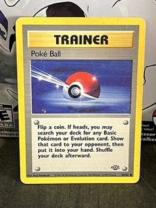 Pokemon TCG: Pokeball 64/64 (Jungle Set) MP/HP Condition - Picture 1 of 2