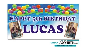 BIRTHDAY BANNER (PVC VINYL) 4ft x 2ft - SUPER QUALITY PARTY BANNER - Picture 1 of 7