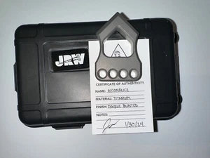 New JRW Gear Accomplice - Titanium Double Blasted Includes Box & COA. - Picture 1 of 4
