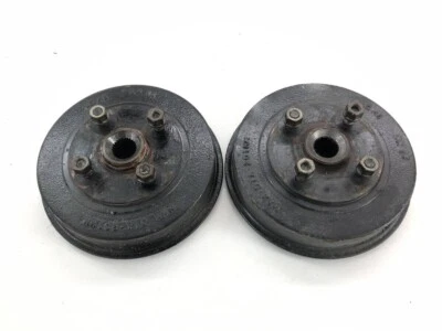 Honda Genuine Acty Truck Van HA3 HA4 HH3 HH4 Rear Brake Drums RH LH Set OEM Used - Image 1 of 2