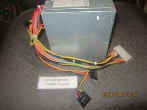 HP 633189-001 Desktop Power Supply, Please Read Listing, No Returns - Picture 1 of 4
