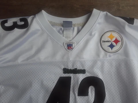 Troy Polamalu Jersey Pittsburgh Steelers Super Bowl Reebok On Field Sz.48 d9 Cover