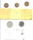 TURKEY COINS - LOT OF 5 DIFFERENT COINS. (CNS 4141)