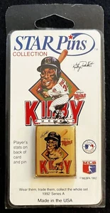 KIRBY PUCKETT Star Pins Collection 1992 Series A MINNESOTA TWINS new in package - Picture 1 of 2