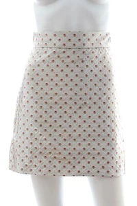 Minifalda Miu Miu Jacquard Metálica / Champagne / PVP: 780,00 £ - Imagen 1 de 4