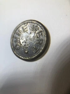 ALEMANIA SIN VALOR SOLO PARA DISFRUTAR Gaming Token Brass - Imagen 1 de 4