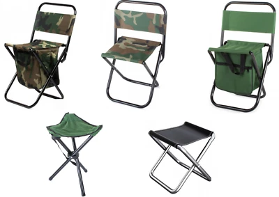 Campinghocker Falthocker Aluminium Klappstuhl Angelstuhl Reisehocker Falthocker. - Bild 1 von 2