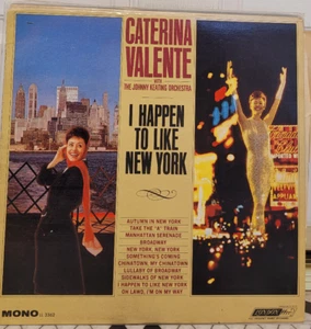 Caterina Valente - I Happen To Like New York  LP  London Records LL 3362 - Picture 1 of 3