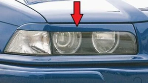 Cubiertas de faros Rieger adecuadas para BMW Serie 3 E36 Coupe/Cabrio NUEVAS - Imagen 1 de 4