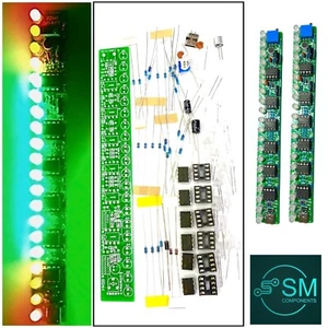 2 X DIY FED.101 LED Level Volume Display VU Meter Music Spectrum Electronic Kits - Picture 1 of 8