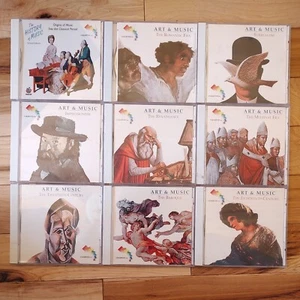Clearvue 9 CD-Com Set History Of Art & Music Time Periods - Zdjęcie 1 z 9