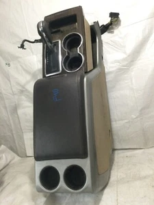 Conjunto de consola de piso central delantero Ford F-150 2013-2014 con palanca de cambios de piso OEM - Imagen 1 de 9
