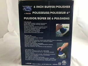 Pro-Lift I-4506 6" Buffer Polisher 3500 RPM - New Free Shipping - Picture 1 of 2