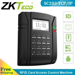ZKTeco SC203 RFID Card Password Time Attendance Machine Time Clock for Employee - Picture 1 of 5