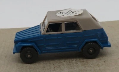 B WIKING Ho 1/87 Volkswagen 181 Cox Maggiolino Beetle Cox Coccinelle Blu #39 - Immagine 1 di 4