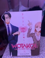 Wotakoi: Love is Hard for Otaku English Manga Volumes 1-4