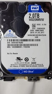 WD20NMVW-11EDZS6 DCM HBMTJBKB WD 2.0TB 2TB USB 3 WX81 JUL 2017 my passport hdd - Picture 1 of 6
