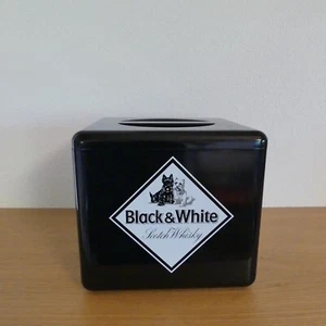 Depósito de cubitos de hielo Black & White Scoty Whisky, caja de hielo, cubo de hielo - Imagen 1 de 7