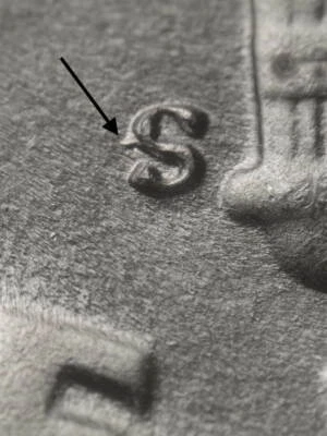 1946 S RPM#7 S/S West Choice/Gem BU Silver Roosevelt Dime - Image 1 of 3