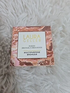 Bronceador Laura Geller Baked Bronze N Brighten *Medio Multiusos Nueva Caja 0.32oz - Imagen 1 de 3